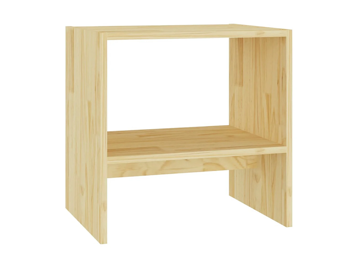 Table de chevet 40x30,5x40 Bois de pin massif