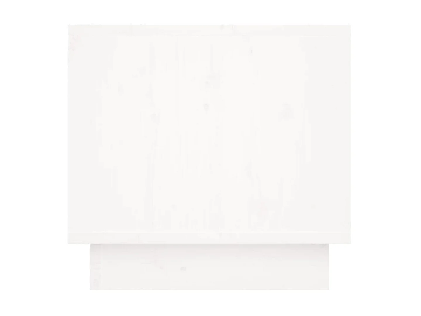 Tables de chevet 2 pcs Blanc 35x34x32 Bois de pin solide