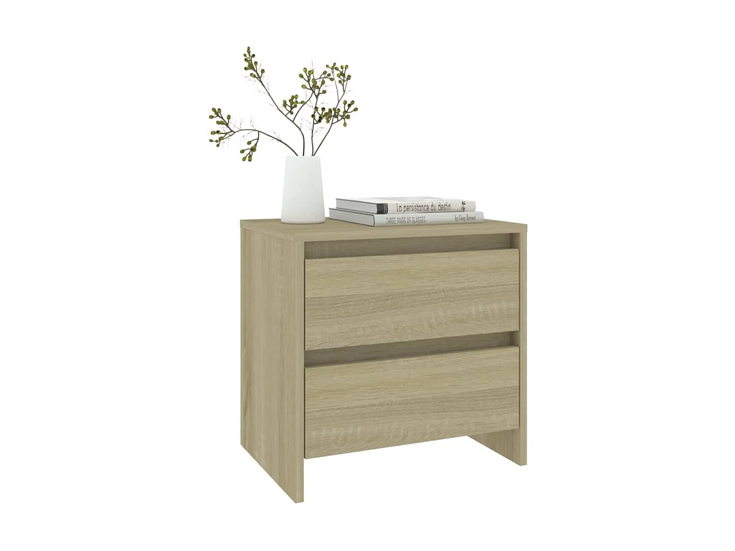 Tables de chevet 2 pcs Chêne sonoma 45x34,5x44,5