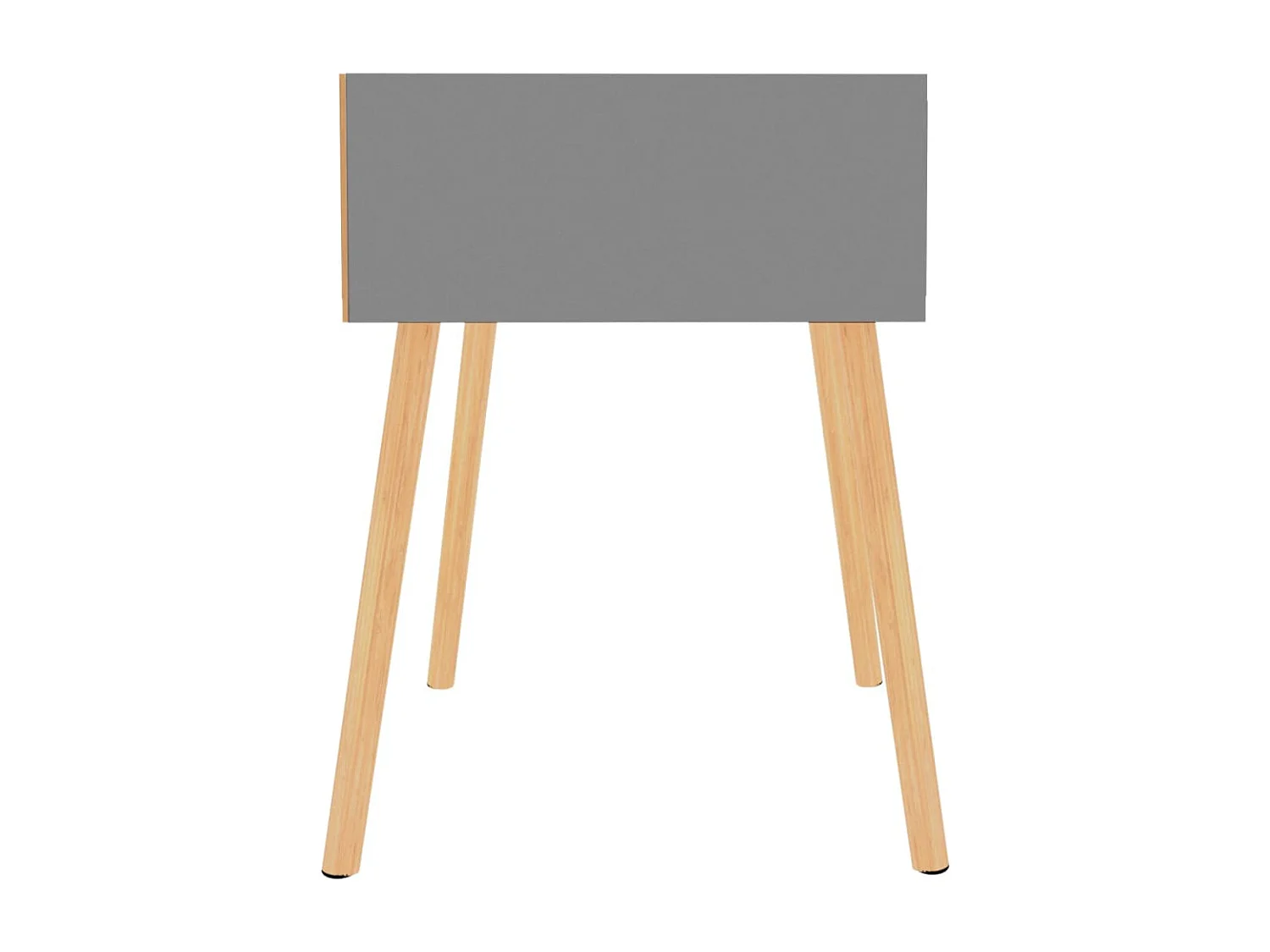 Tables de chevet 2 pcs Gris 40x40x56