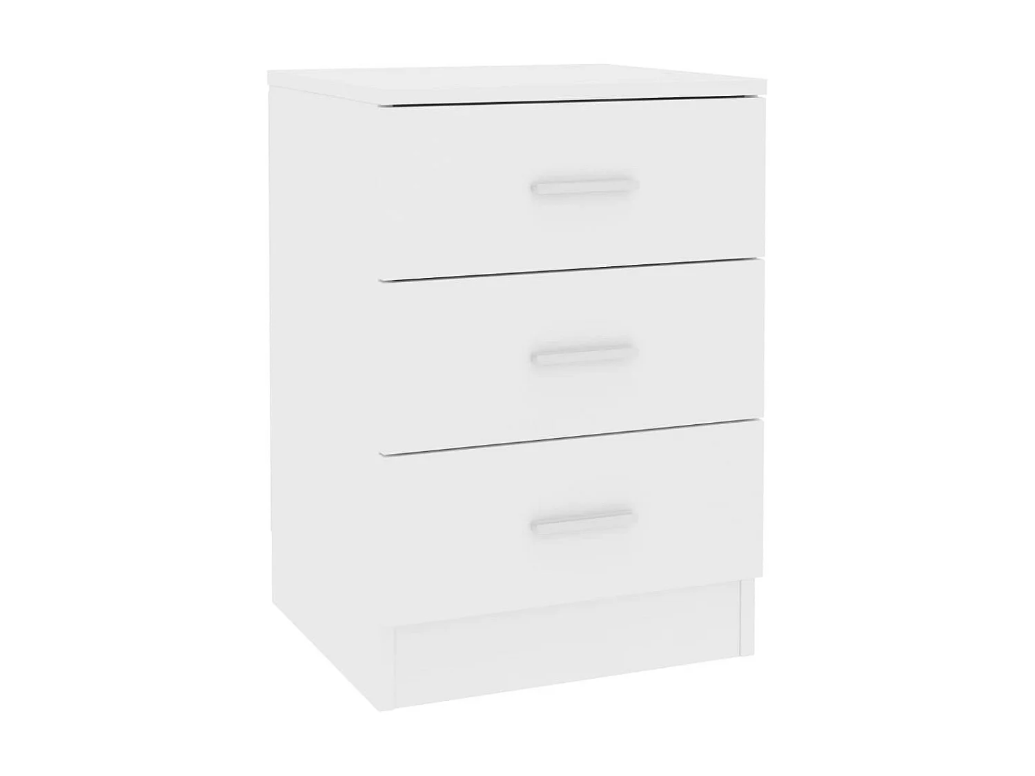 Tables de chevet 2 pcs Blanc 38 x 35x56