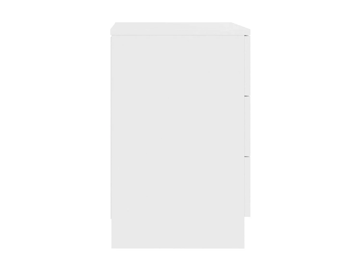 Tables de chevet 2 pcs Blanc 38 x 35x56