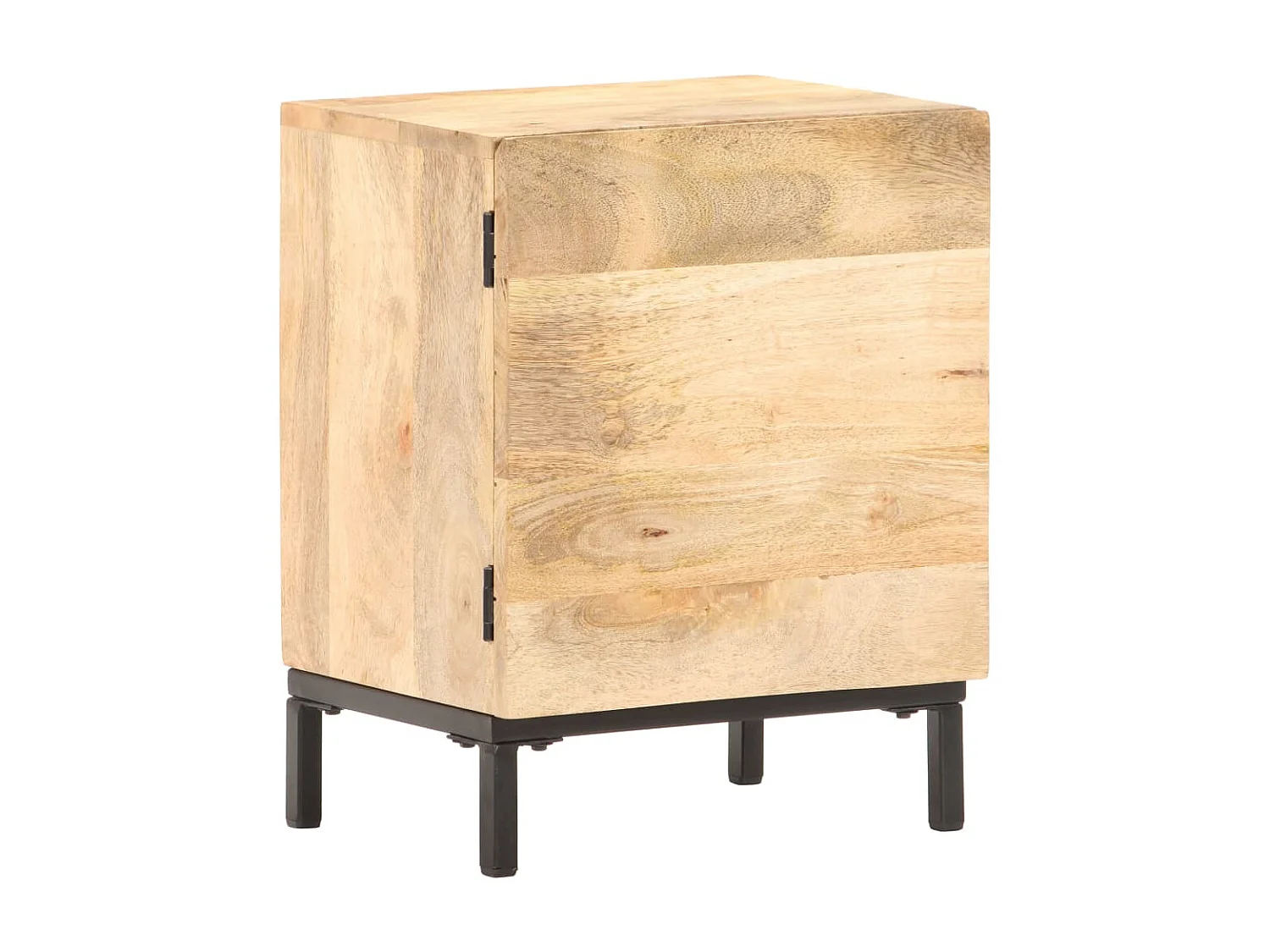 Table de chevet 40x30x51 Bois de manguier solide