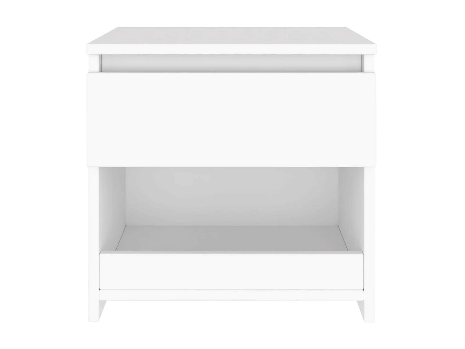 Table de chevet Blanc 40x30x39