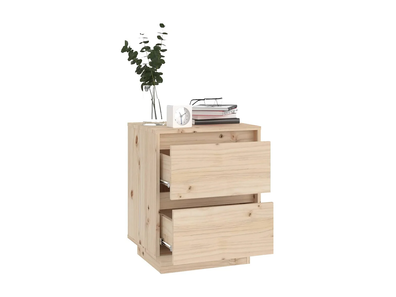 Table de chevet 40x35x50 Bois de pin solide