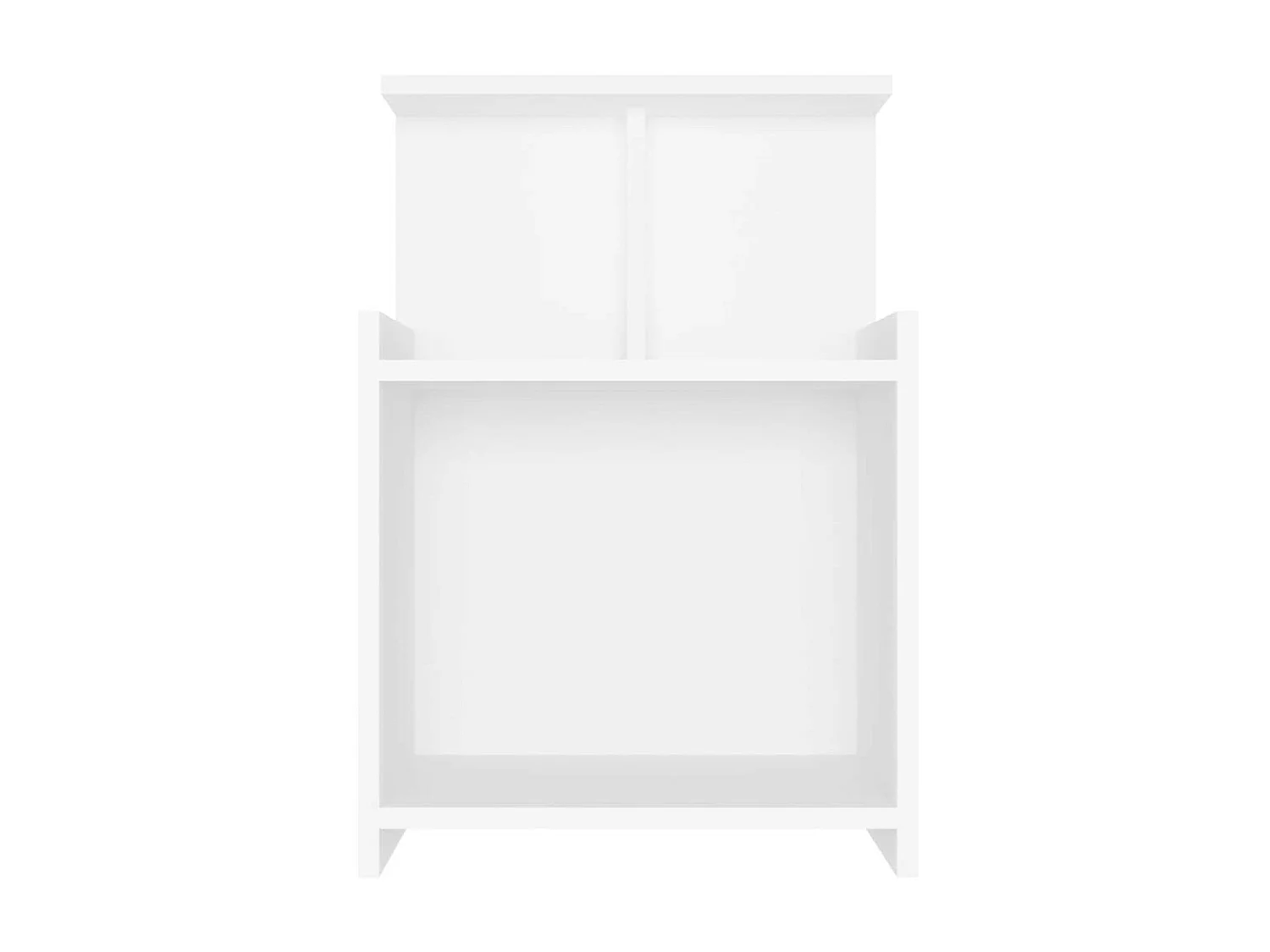 Table de chevet Blanc 40x35x60