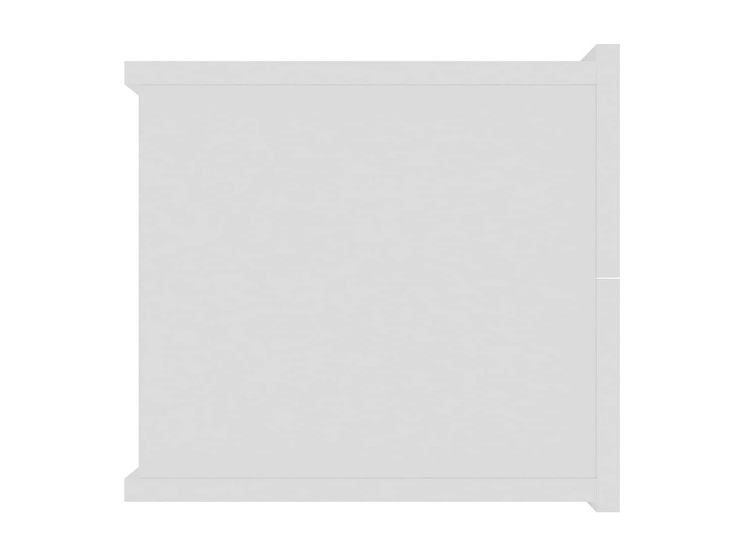 Table de chevet Blanc 40 x 30x30