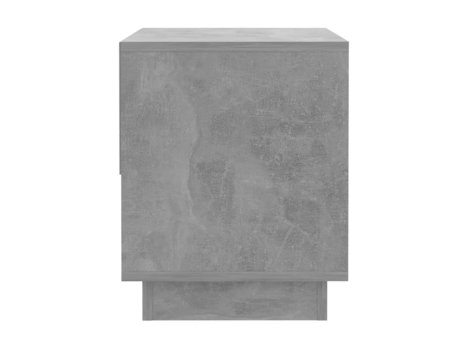 Tables de chevet 2 pcs Gris béton 45x34x44