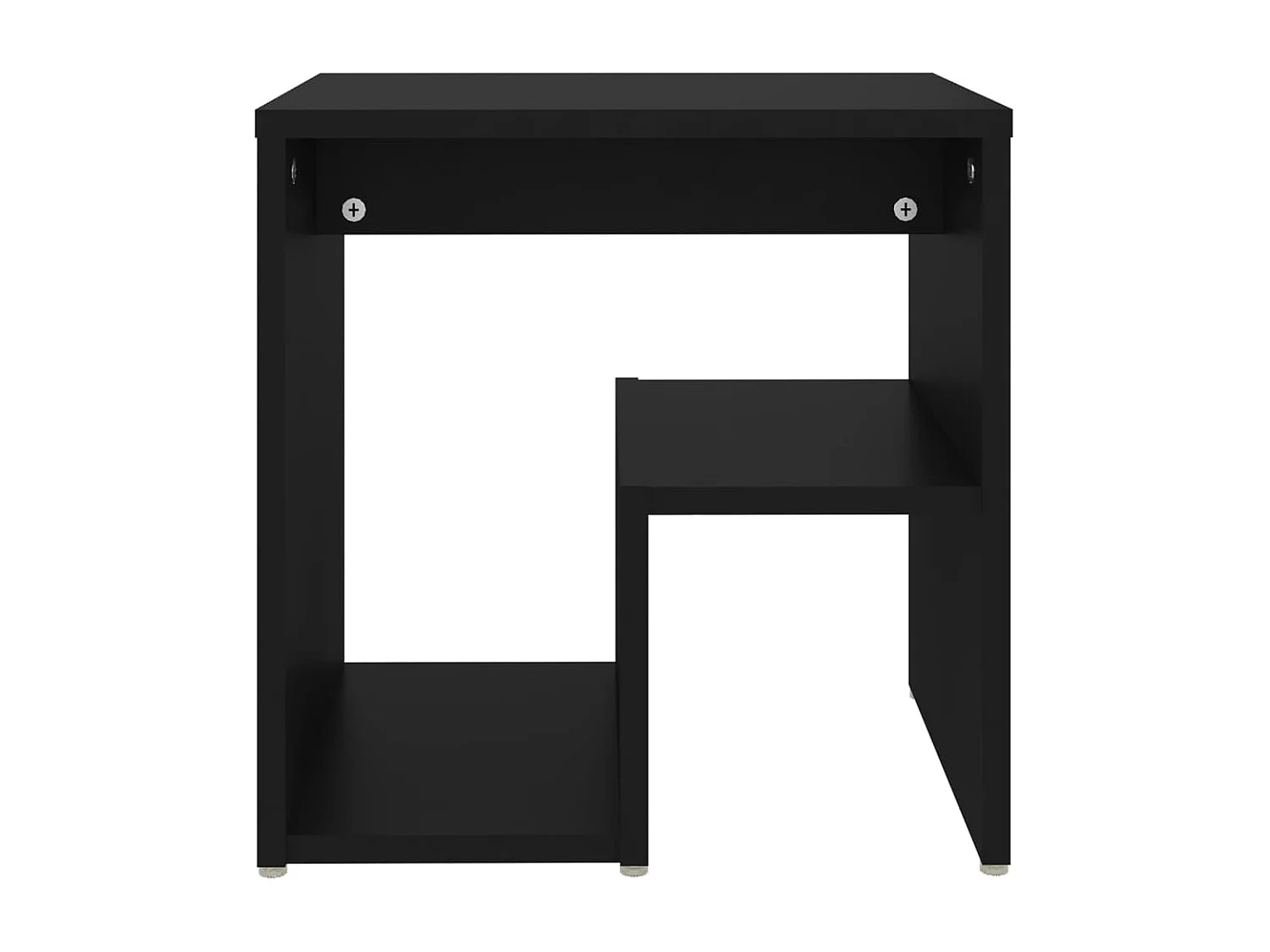 Table de chevet Noir 40x30x40