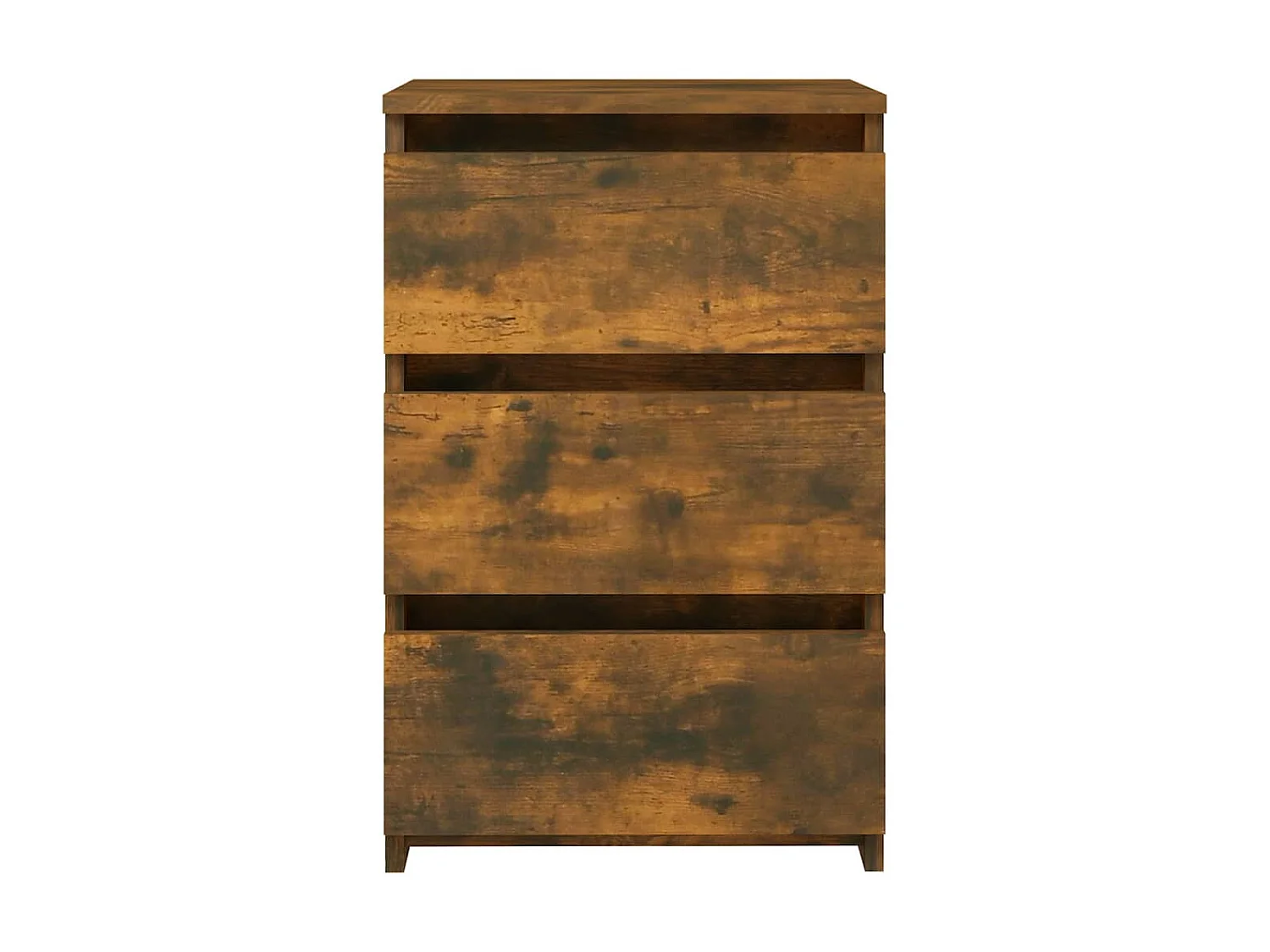 Tables de chevet 2pcs Chêne fumé 40x35x62,5 Bois d'ingénierie