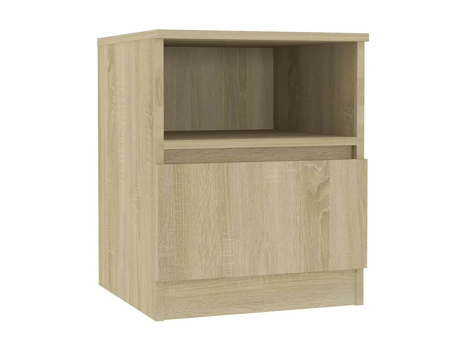 Tables de chevet 2 pcs Chêne sonoma 40x40x50 2