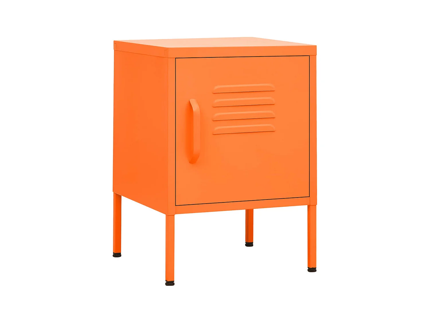 Table de chevet Orange 35x35x51 Acier 2