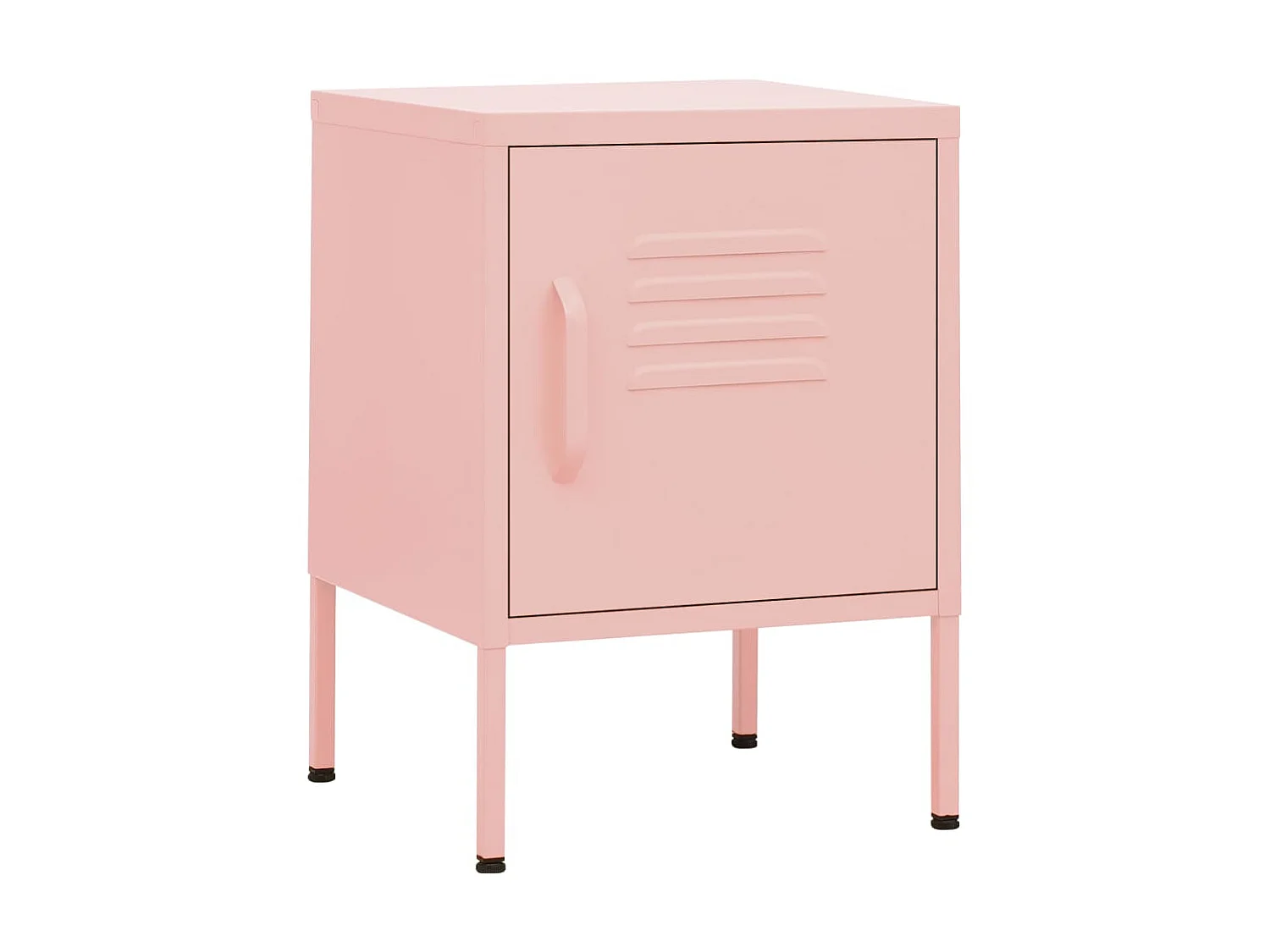 Table de chevet Rose 35x35x51 Acier