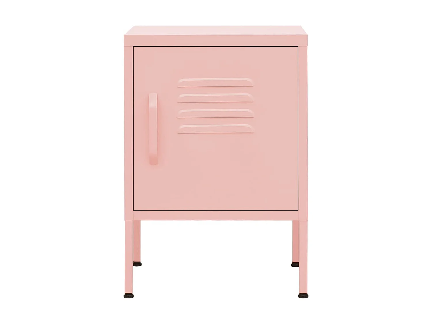 Table de chevet Rose 35x35x51 Acier