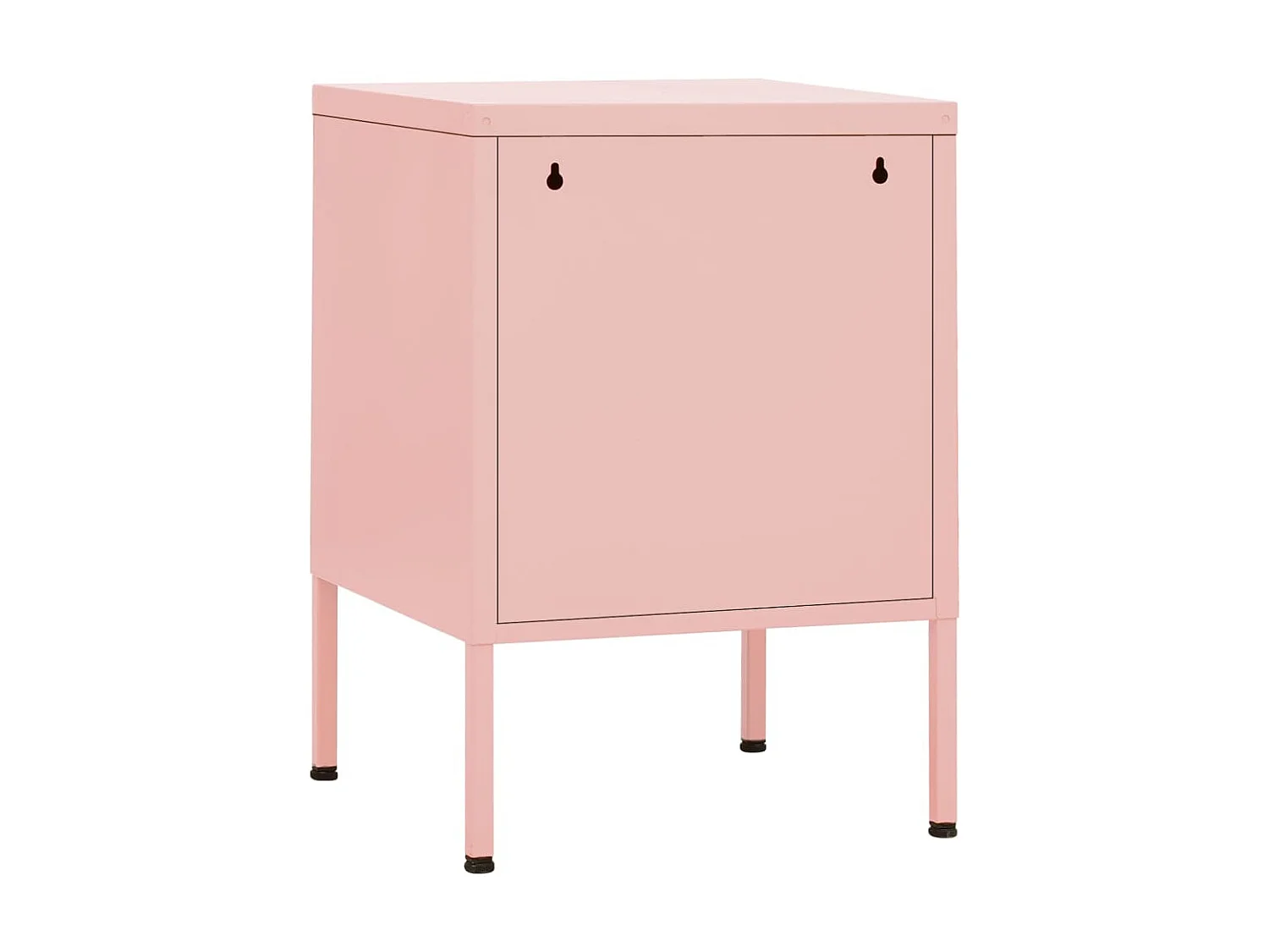 Table de chevet Rose 35x35x51 Acier