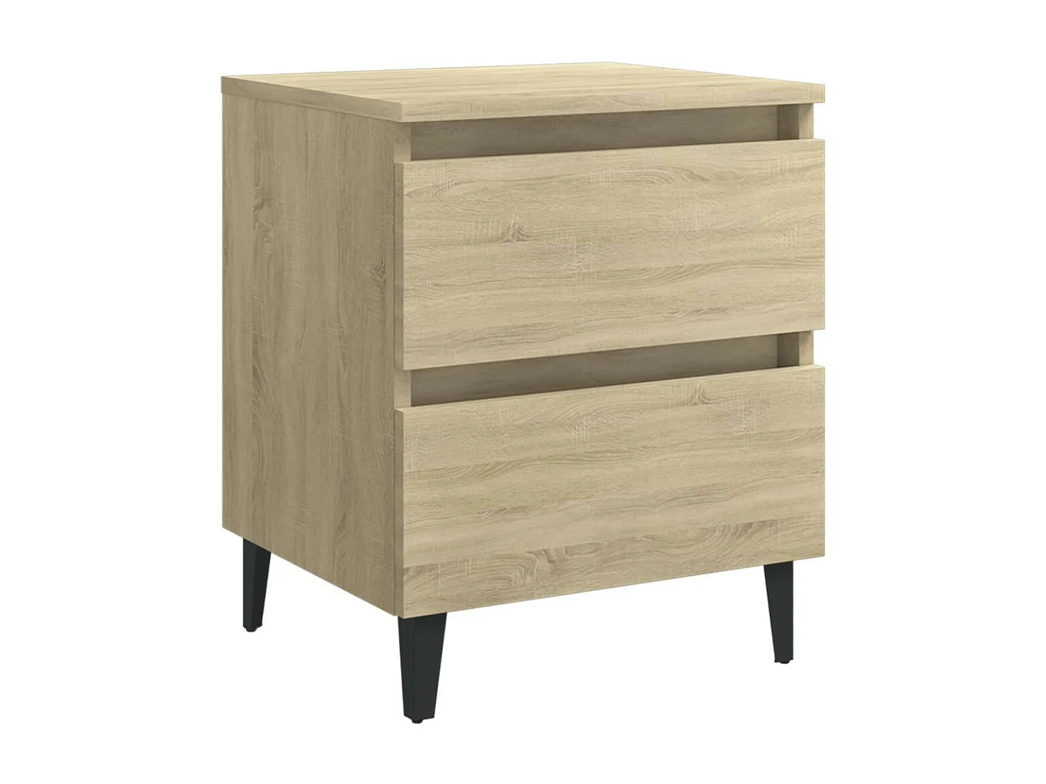 Tables de chevet 2 pcs Chêne sonoma 40x35x50