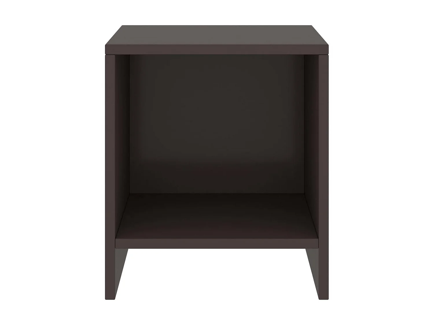 Tables de chevet 2 pcs Marron foncé 35x30x40 Bois de pin 2