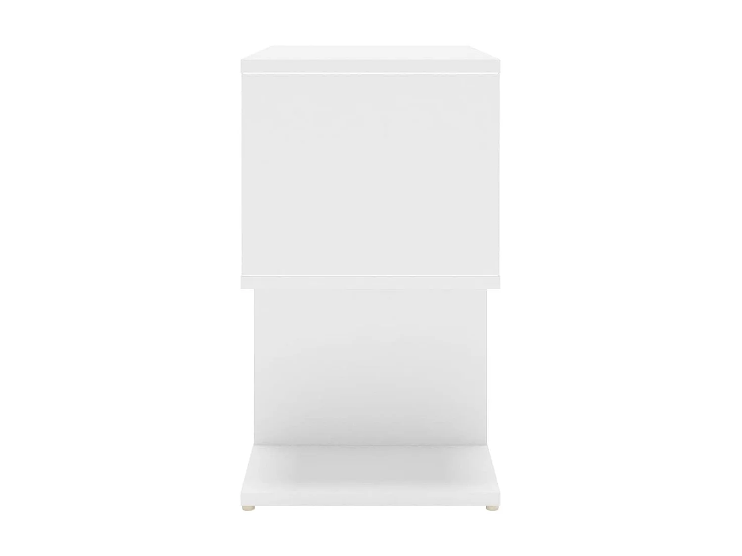 Tables de chevet 2 pcs Blanc 50x30x51,5