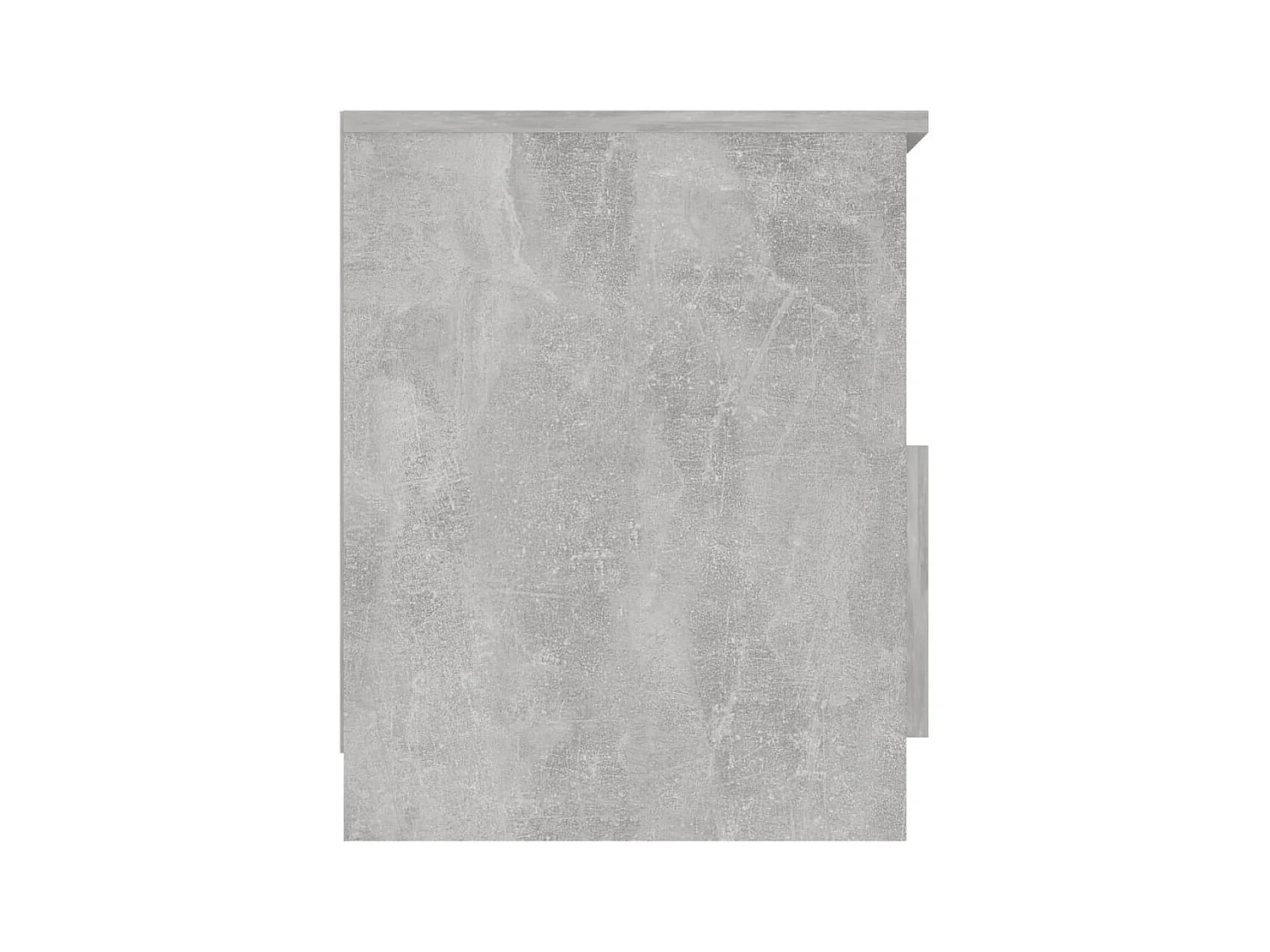 Tables de chevet 2 pcs Gris béton 40x40x50 2