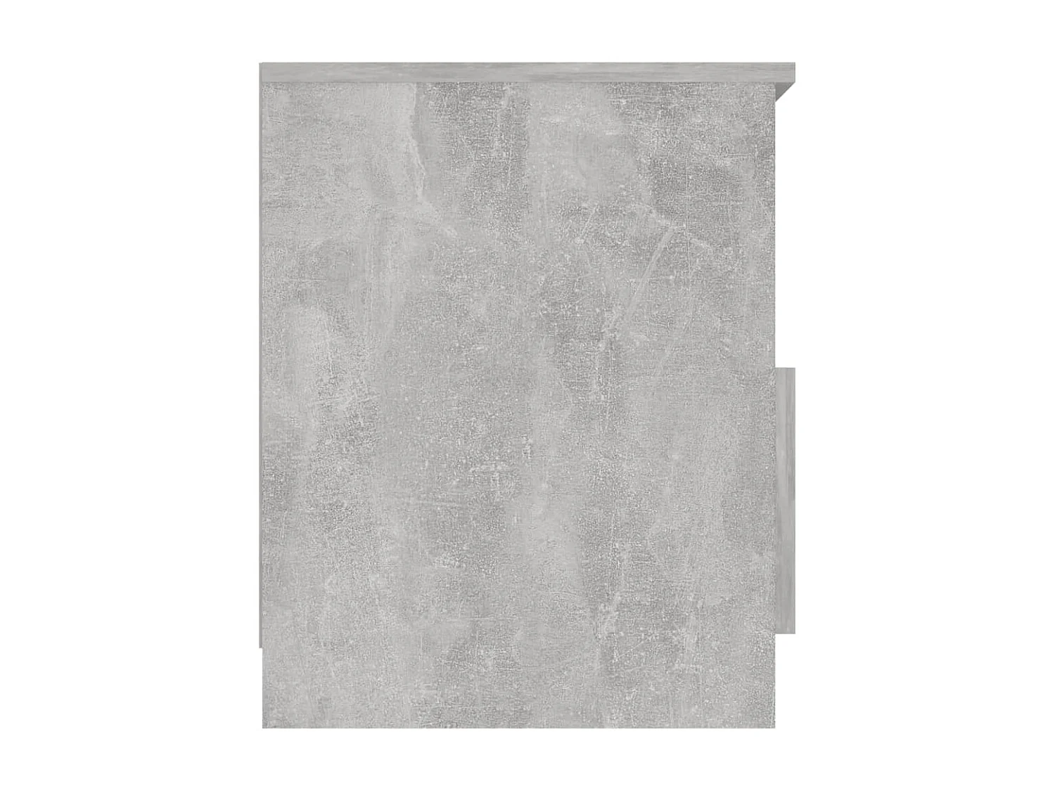 Tables de chevet 2 pcs Gris béton 40x40x50 2