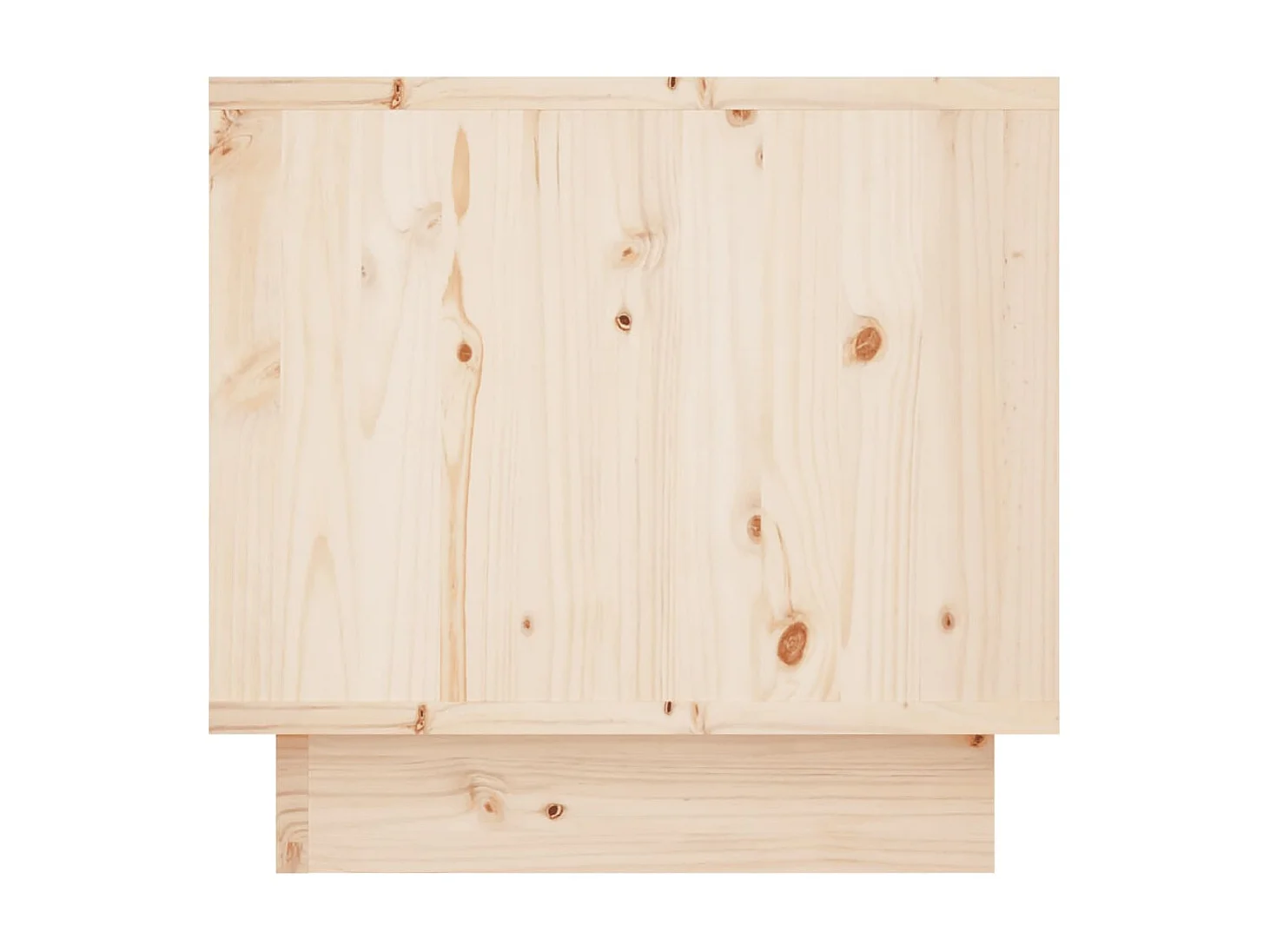 Table de chevet 35x34x32 Bois de pin solide