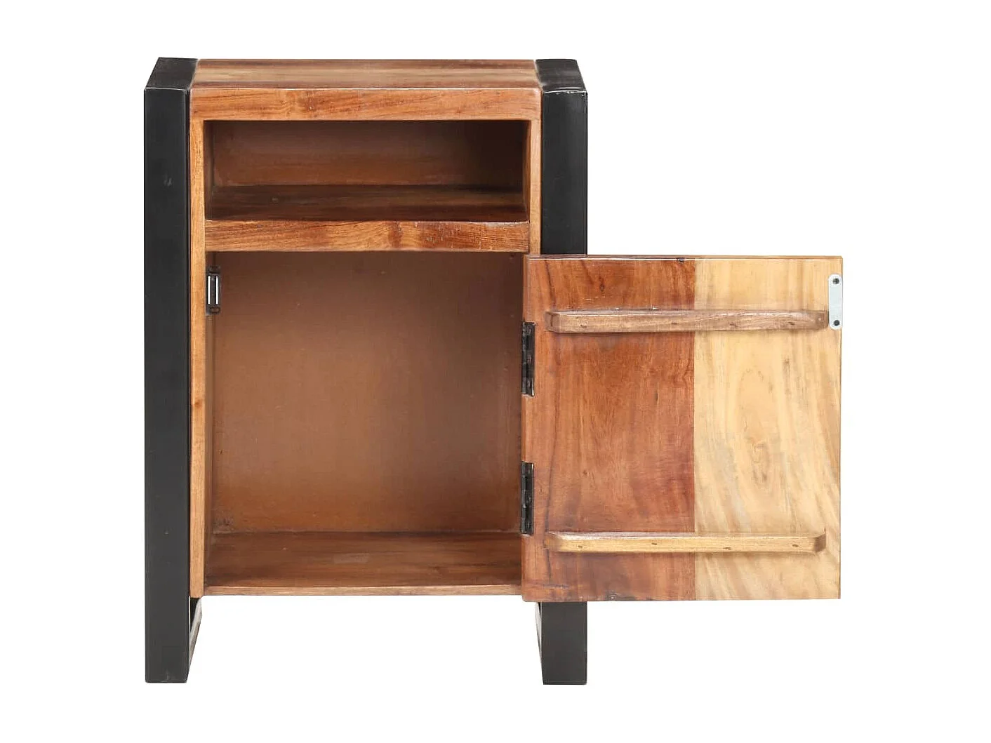 Table de chevet 40x35x55 Bois d'acacia massif