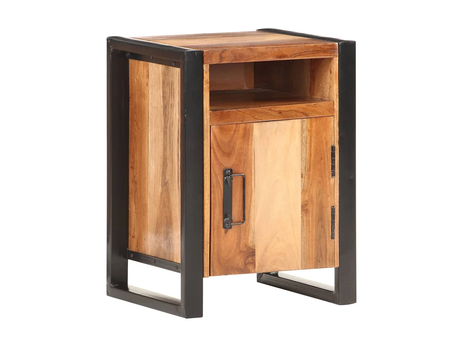 Table de chevet 40x35x55 Bois d'acacia massif