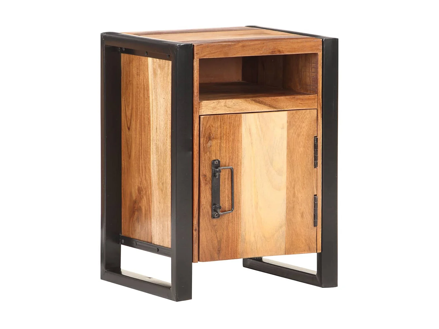 Table de chevet 40x35x55 Bois d'acacia massif