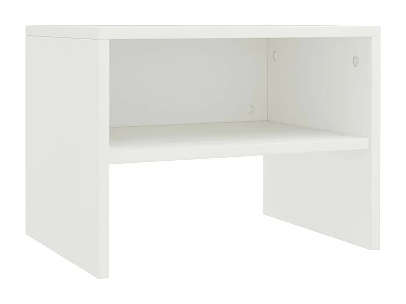 Table de chevet Blanc 40 x 30x30 2
