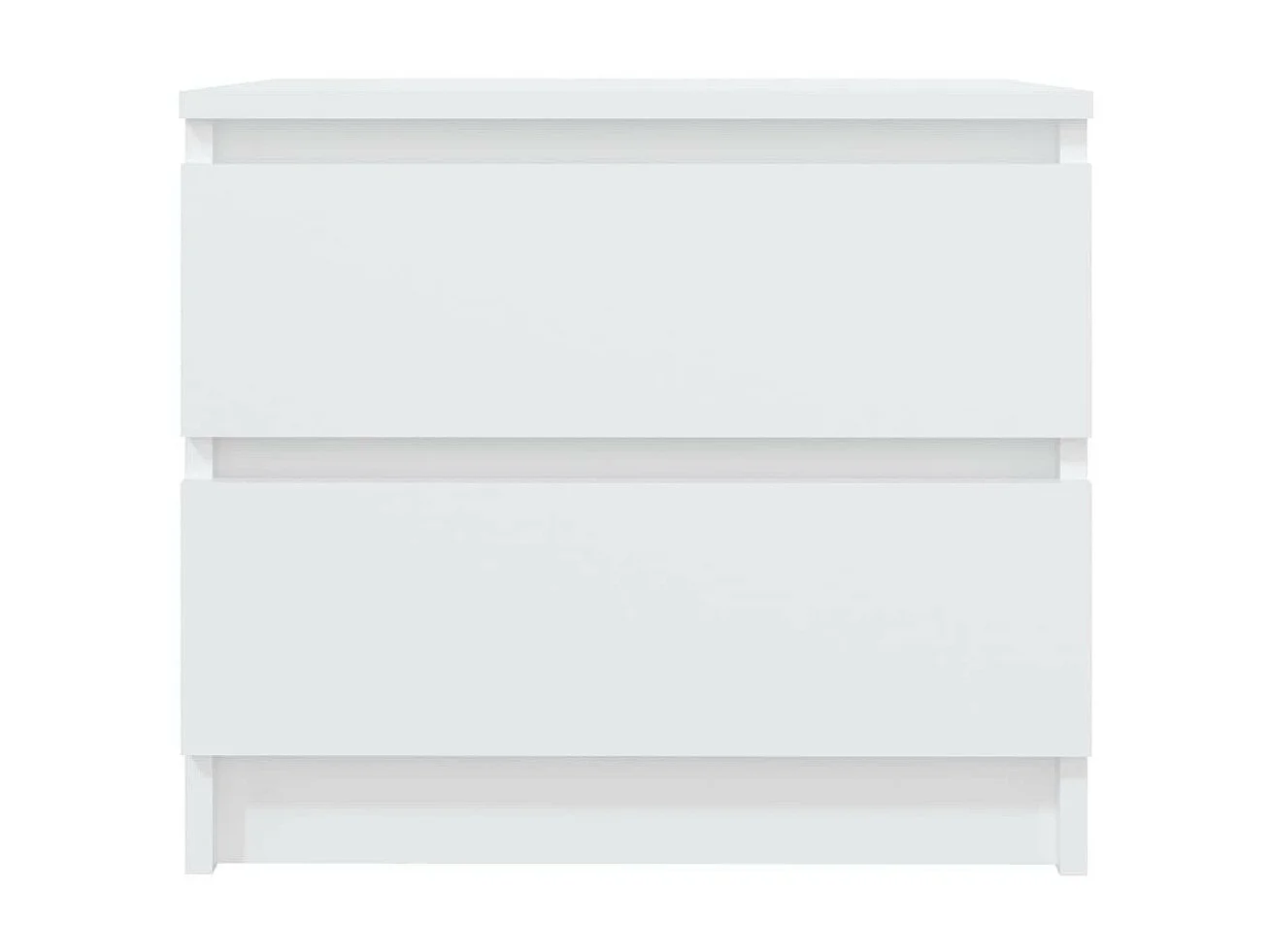 Table de chevet Blanc 50x39x43,5