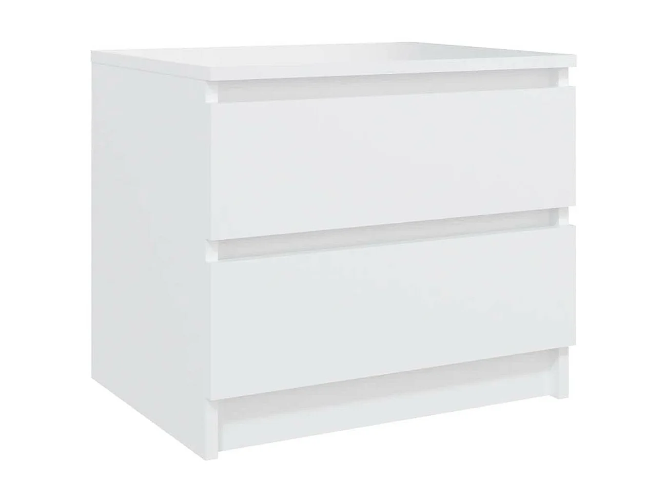 Table de chevet Blanc 50x39x43,5