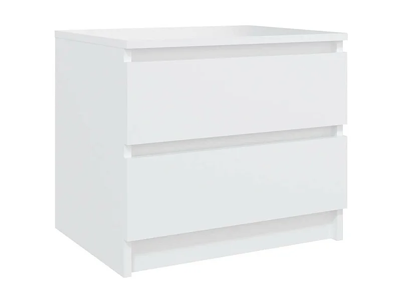 Table de chevet Blanc 50x39x43,5