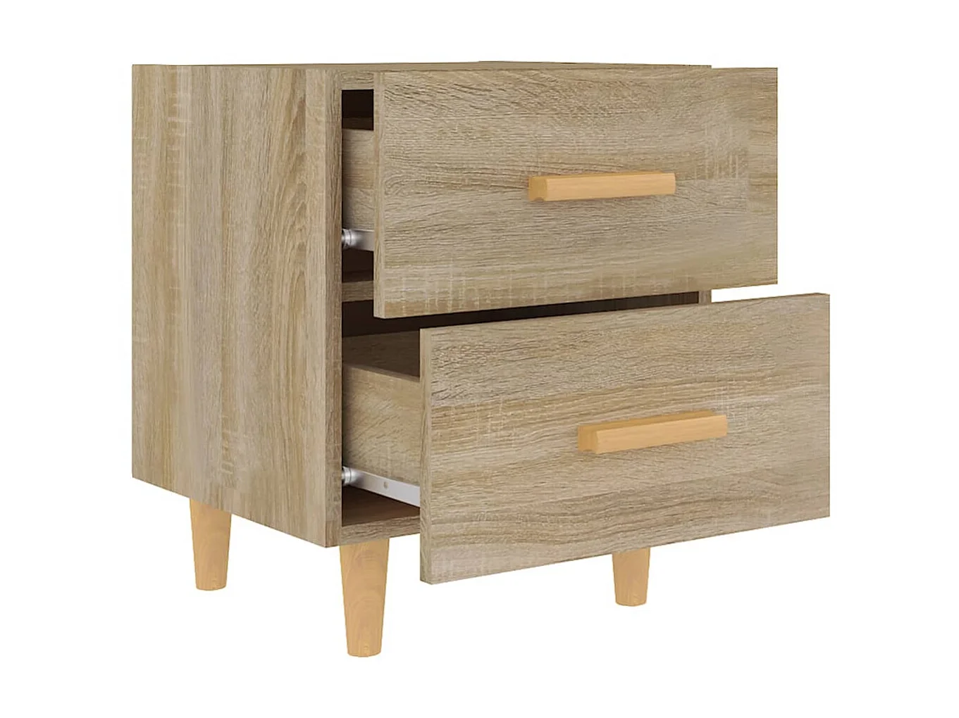 Tables de chevet 2 pcs Chêne sonoma 40x35x47,5