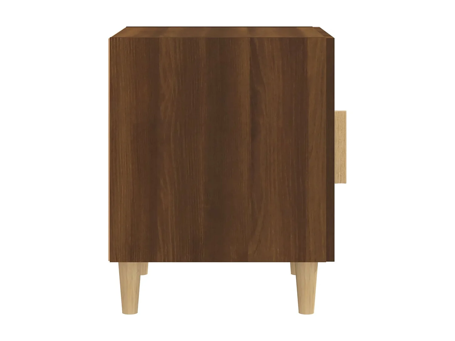 Tables de chevet 2 pcs Chêne marron Bois d'ingénierie 2