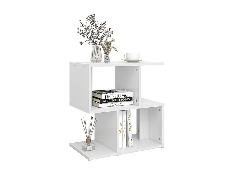 Table de chevet Blanc 50x30x51,5