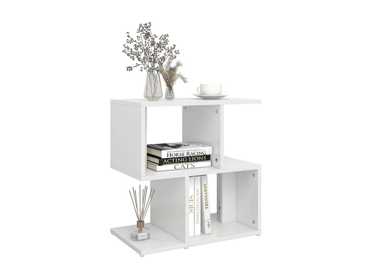 Table de chevet Blanc 50x30x51,5