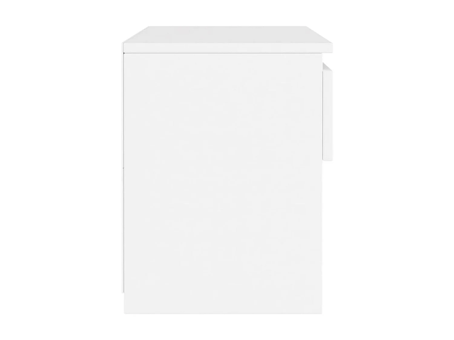 Tables de chevet 2 pcs Blanc 40x30x39