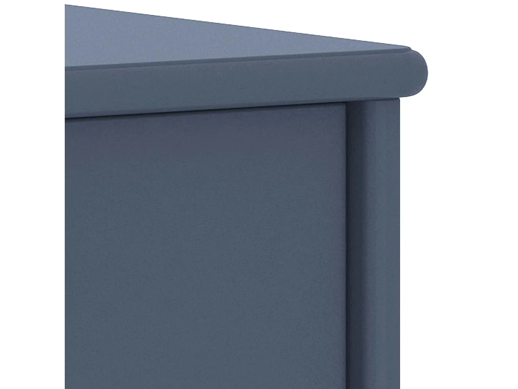 Table de chevet Gris clair 35x30x40 Bois de pin massif 2