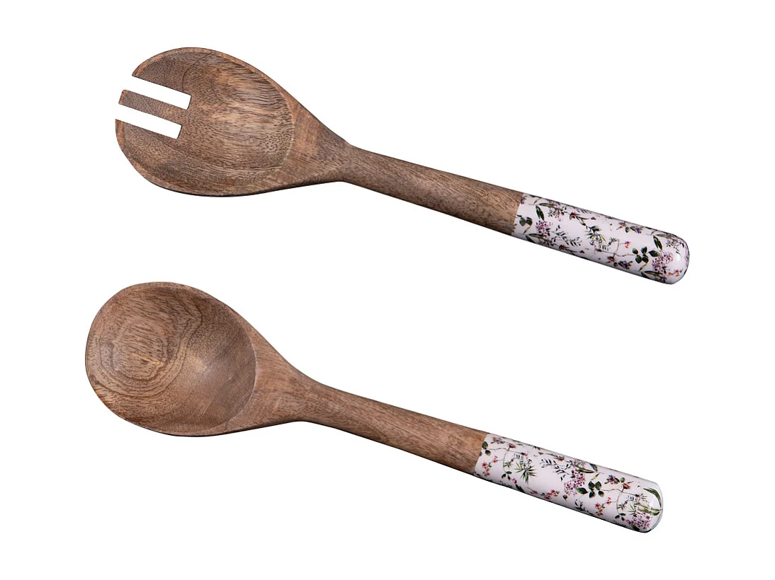 Couverts à salade Champêtre 28 cm