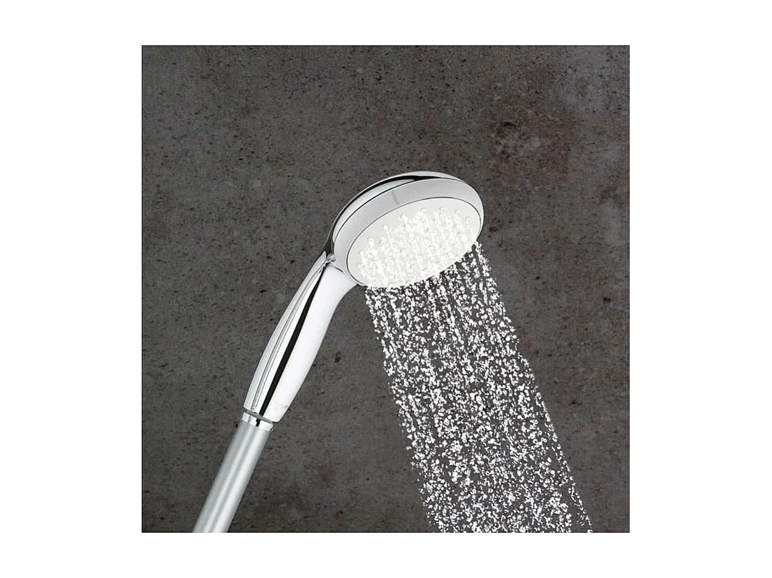 - Ensemble de douche 1 jet avec support mural
