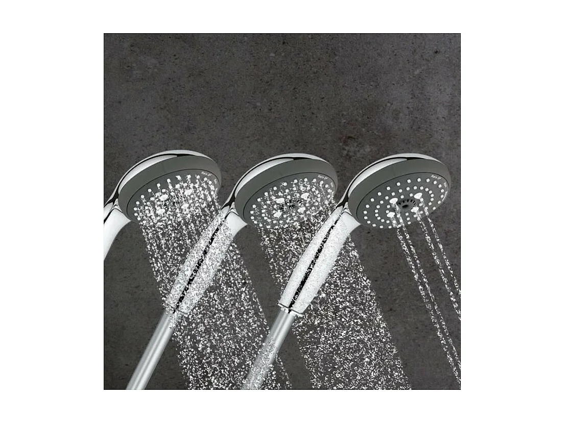 GROHE Quickfix Vitalio Start 100 Rociador de ducha de 3 chorros con barra y flexo