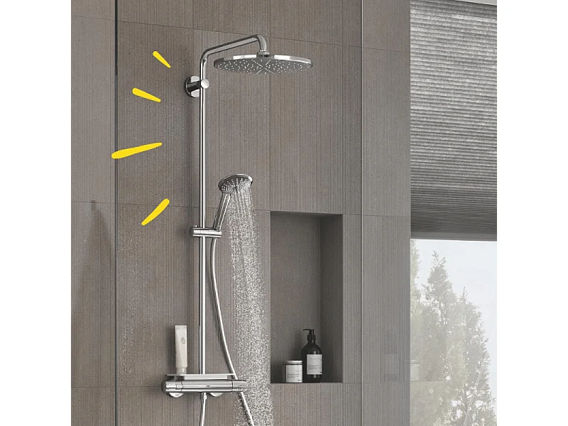 Colonne de douche thermostatique GROHE Vitalio Joy Shower System 310