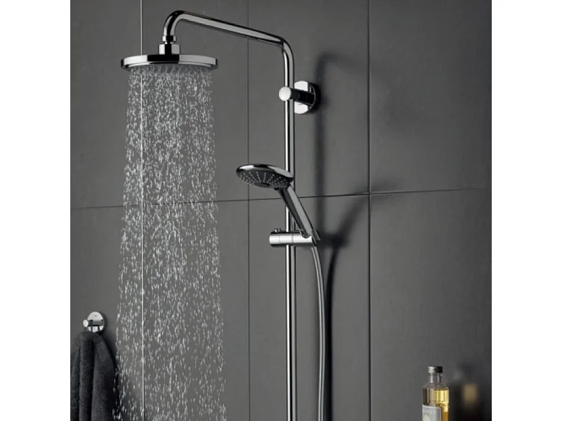 GROHE Colonne de douche avec mitigeur thermostatique Vitalio Joy System 210 Quickfix