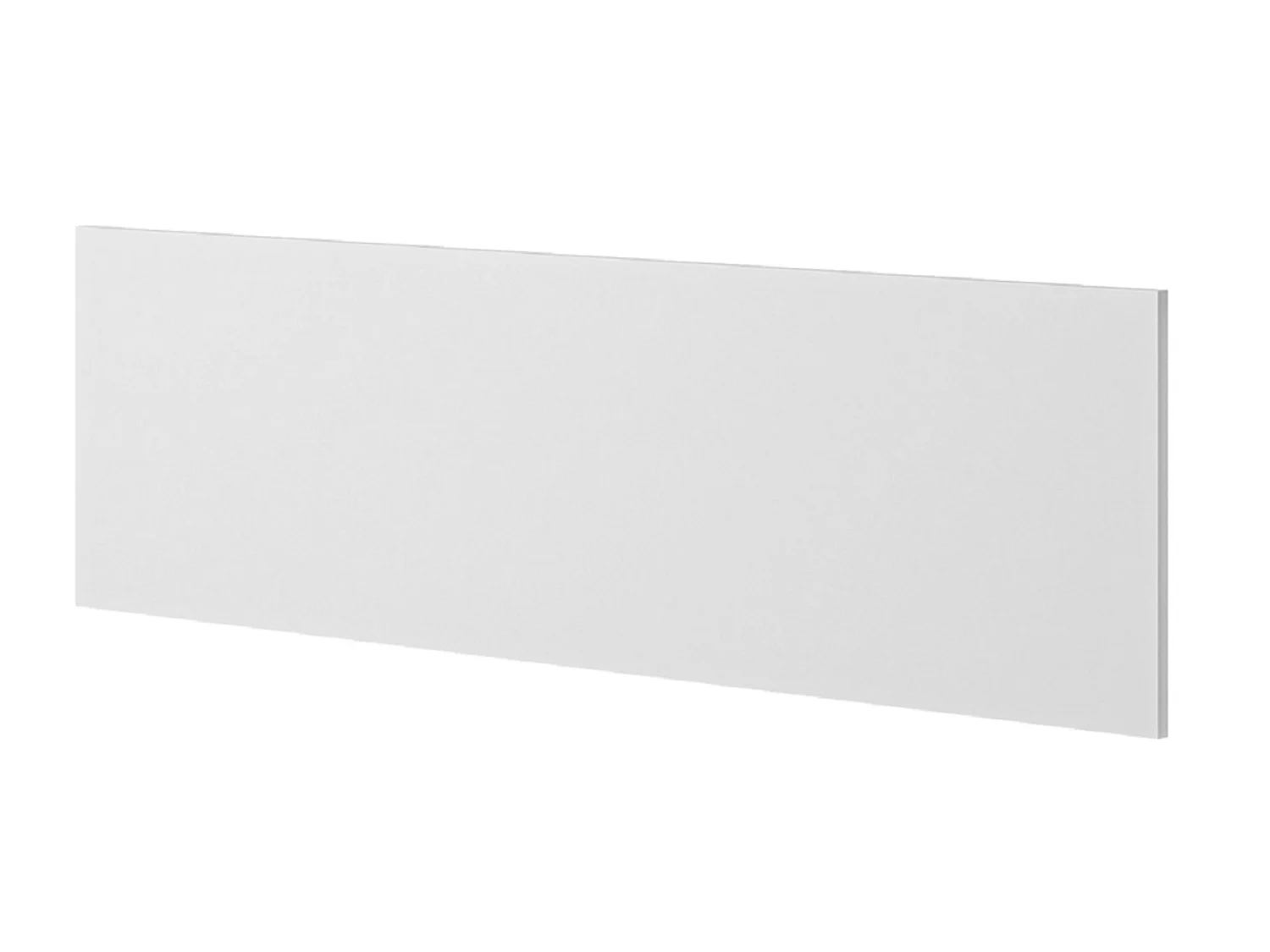 Tête de lit en bois coloris blanc - longueur 158 x hauteur 40 cm