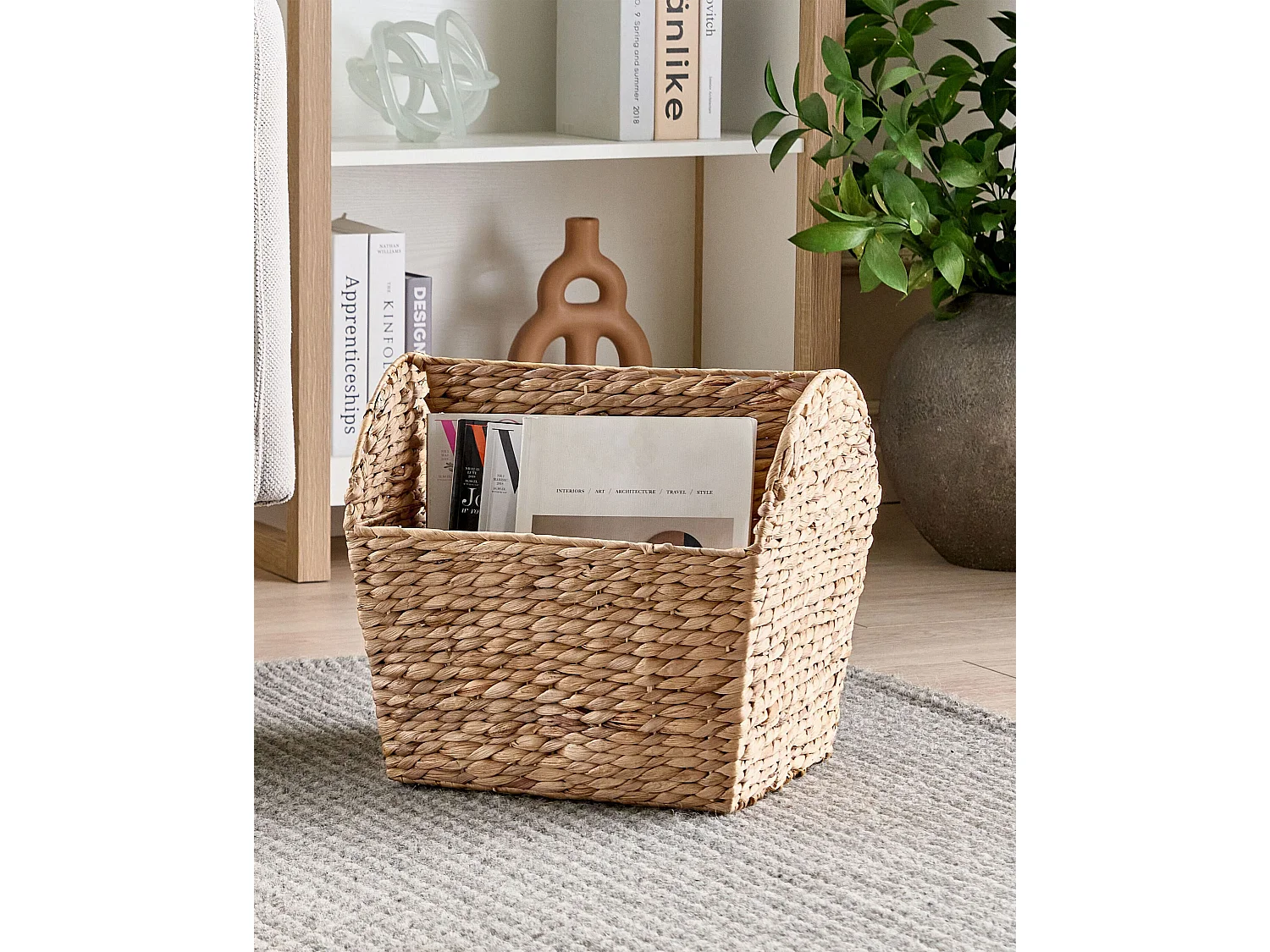 Porte-journaux VINH Osier Naturel