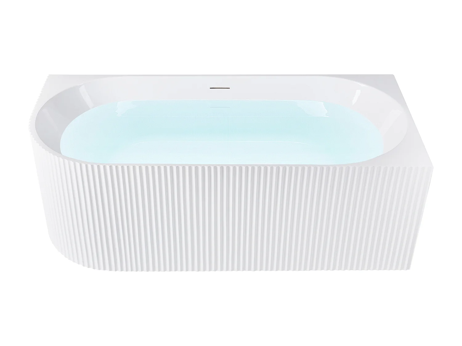 Vasca da bagno angolare GOCTA Lato Sinistro Bianco