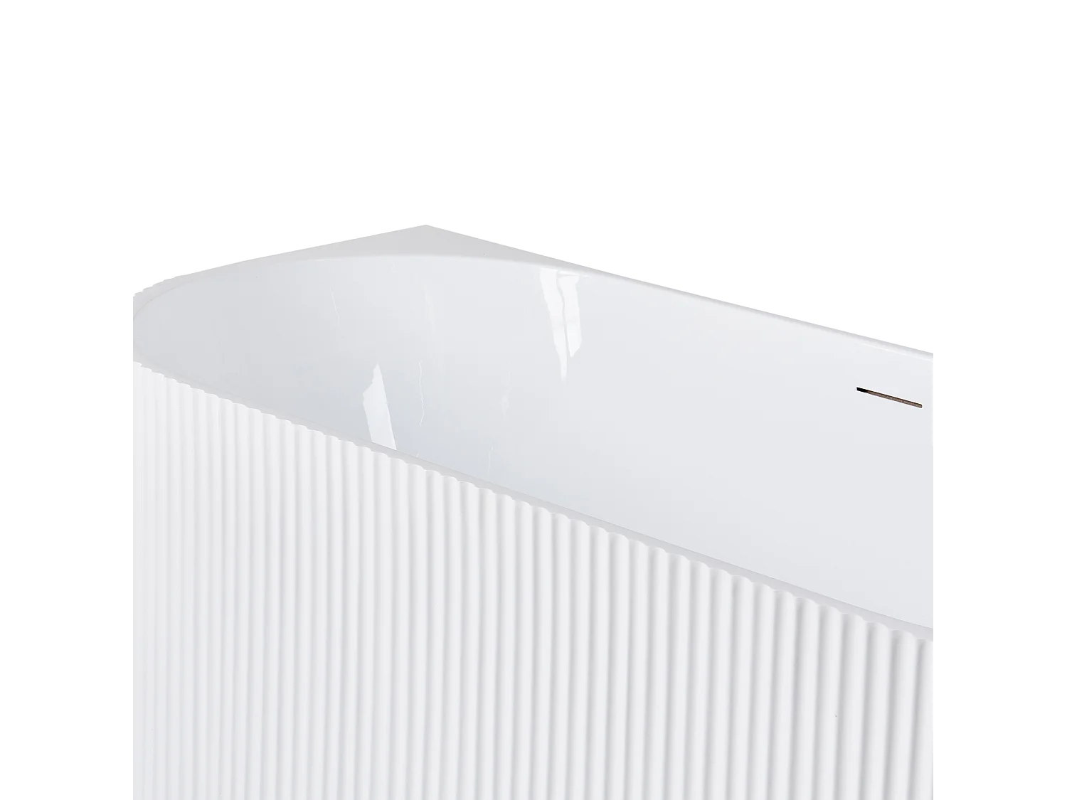 Vasca da bagno angolare GOCTA Lato Sinistro Bianco