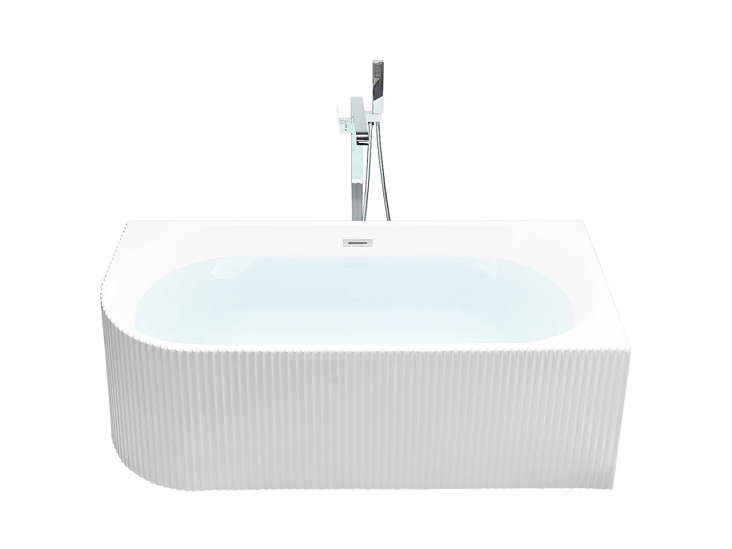 Baignoire d'angle GOCTA Côté gauche Blanc