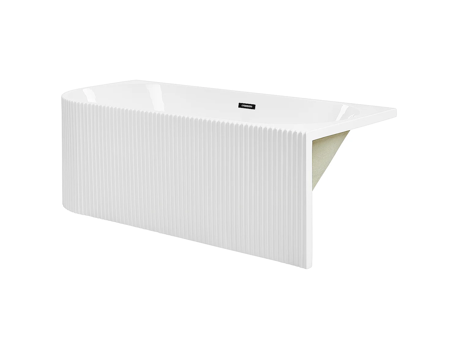 Baignoire d'angle GOCTA Côté gauche Blanc
