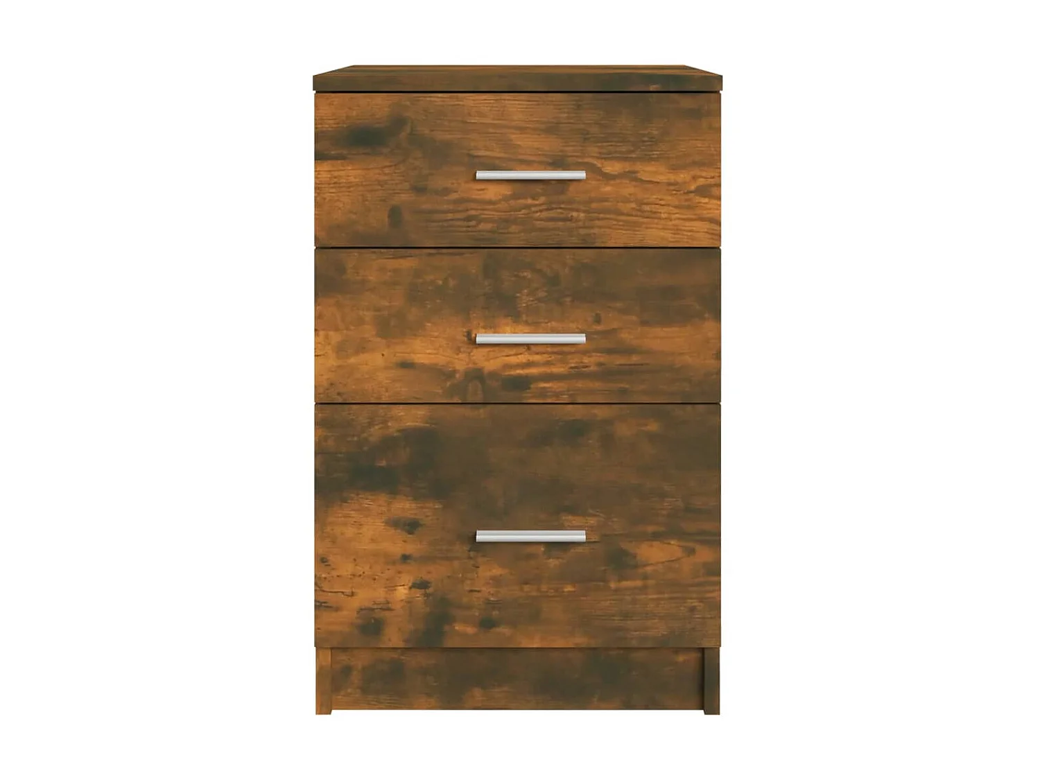 Nachttisch Nachtschrank Räuchereiche 40x40x63 cm Holzwerkstoff -RN46623